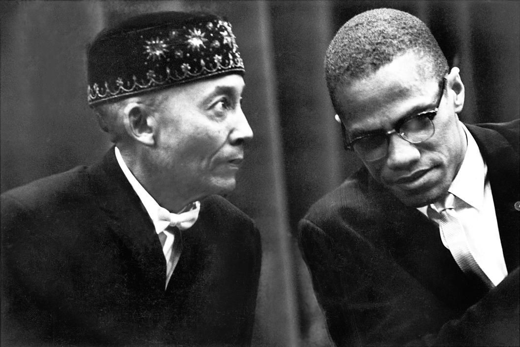 Elijah Muhammad and Malcolm X