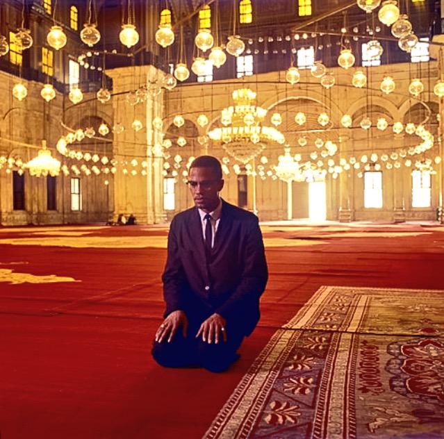 Malcolm X prayer prostration